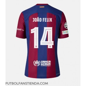Barcelona Joao Felix #14 Primera Equipación 2023-24 Manga Corta